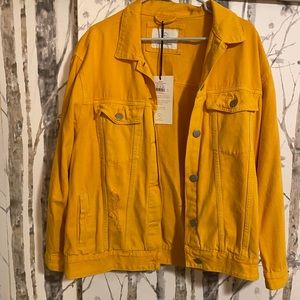 Mustard Denim Jacket